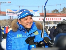 В Уральске прошел лыжный забег в честь зимней Олимпиады