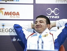 Фоторепортаж с церемонии взвешивания встречи WSB «Astana Arlans» — «Russian Boxing Team»