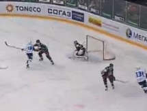 Видео шайб в матче КХЛ «Ак Барс» — «Барыс» 1:2
