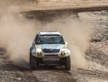 Внедорожник Astana Motorsports в десятке на четвертом этапе Дакара