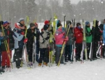 В Акмолинской области продолжается чемпионат РК по лыжным гонкам среди ветеранов