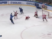 Видео шайб в матче КХЛ «Барыс» — «Спартак» 4:2