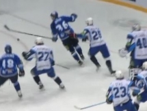 Видеообзор матча КХЛ «Барыс» — «Динамо» Минск 1:2 О.Т