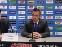 Видео послематчевой пресс-конференции игры КХЛ «Авангард» — «Барыс» 4:5 О.Т