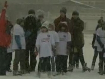 Олимпийцев Казахстана поддержали в Усть-Каменогорске