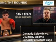 Обсуждение предстоящего боя Головкин — Адама в студии ESPN