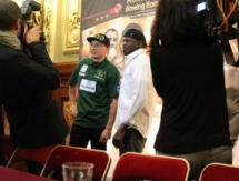 Головкин и Адама прошли церемонию взвешивания