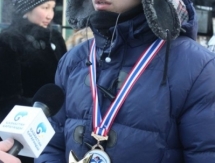 В Караганде встретили чемпиона Азии среди молодежи