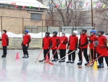 В Талдыкоргане прошла акция в поддержку казахстанских олимпийцев