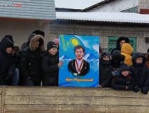 В Талдыкоргане прошла акция в поддержку казахстанских олимпийцев