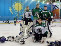 «Бейбарыс» провёл мастер-класс для юных хоккеистов