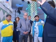 Князь Монако Альбер II посетил казахстанский Дом гостепреимства в Сочи