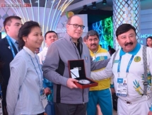 Князь Монако Альбер II посетил казахстанский Дом гостепреимства в Сочи