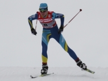 Болельщики Кокшетау поддерживают лыжницу Татьяну Осипову