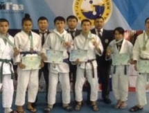 Юные кызылординские дзюдоисты завоевали 13 медалей на чемпионате страны