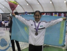 Назым Ищанова из Уральска выиграла «золото» на чемпионате РК среди девушек и юниорок