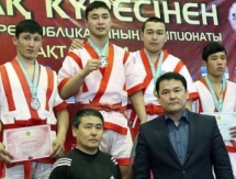 Команда Мангистауской области заняла второе место на чемпионате Казахстана по казакша курес