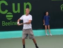 Евсеев вышел в ¼ финала парного разряда турнира серии ITF в Актобе