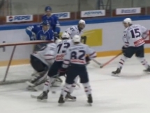 Видеообзор матча МХЛ «Снежные Барсы» — «Сибирские Снайперы» 2:1