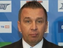 Видео послематчевой пресс-конференции игры КХЛ «Атлант» — «Барыс» 5:1