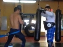 Видео тренировки бойцов «Алаш Прайд» Армана Оспанова и Кайрата Ахметова в Америке