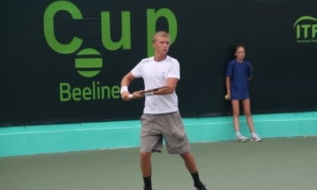 Евсеев вышел во 2-й круг турнира серии ITF в Актобе