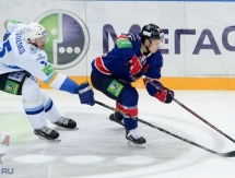 Фоторепортаж с матча КХЛ СКА — «Барыс» 3:2