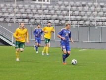Фоторепортаж с товарищеского матча Казахстан — Литва 1:1