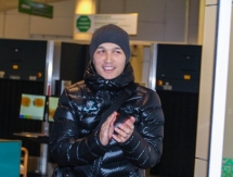 «Барыс» встретили болельщики