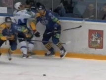 Видео силового приема Артюхина против Руденко