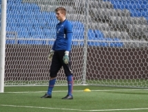 Фоторепортаж с тренировки молодежной сборной Исландии