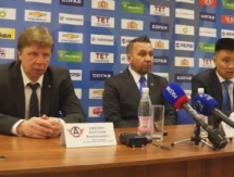 Видео послематчевой пресс-конференции игры плей-офф КХЛ «Автомобилист» — «Барыс» 1:2