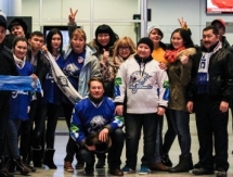 «Барыс» встретили болельщики