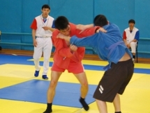 В Актобе прошел турнир по самбо среди сотрудников органов внутренних дел