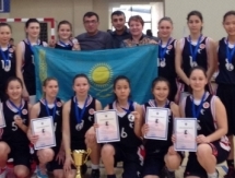  Актауские баскетболистки привезли «серебро» с международного турнира