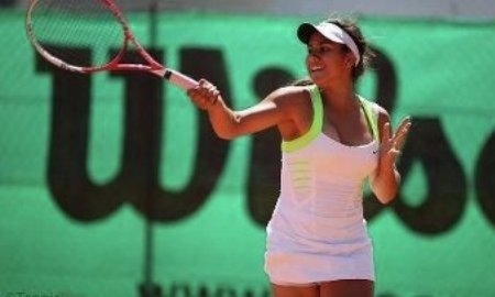 Гринчишина вышла в 1/2 финала парного разряда серии ITF в Астане