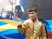 Фоторепортаж с церемонии взвешивания матча плей-офф WSB «Astana Arlans» — «Team Germany»