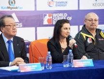 Фоторепортаж с церемонии взвешивания матча плей-офф WSB «Astana Arlans» — «Team Germany»