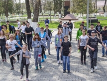 50 молодых шымкентцев приняли участие в фестивале здоровья