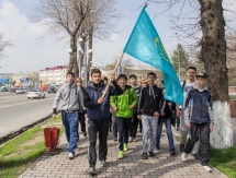 50 молодых шымкентцев приняли участие в фестивале здоровья