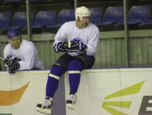 Роман Старченко на тренировке «Казцинк-Торпедо»