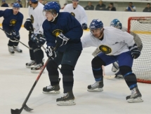 Фоторепортаж с тренировочного матча сборной Казахстана