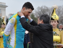 В Таразе прошла международная велогонка, посвященная Газизу Байтасову