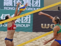 Казахстанские пляжники закончили выступление на этапе Мирового тура в Китае