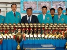 В Кызылорде завершился чемпионат Казахстана по каратэ киокушинкай-кан
