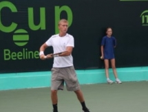 Евсеев вышел во 2-й круг одиночного разряда турнира серии ITF в Шымкенте