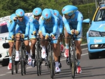 Велокоманда «Астана» стала шестой в командной разделке на «Giro del Trentino»