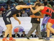 Фоторепортаж с 1-го и 2-го дней чемпионата Азии по борьбе