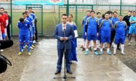 В Кызылорде прошел турнир между футболистами силовых ведомств