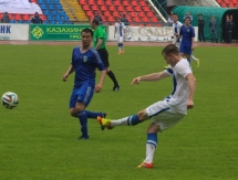Фоторепортаж с матча Премьер-Лиги «Тараз» — «Жетысу» 1:0